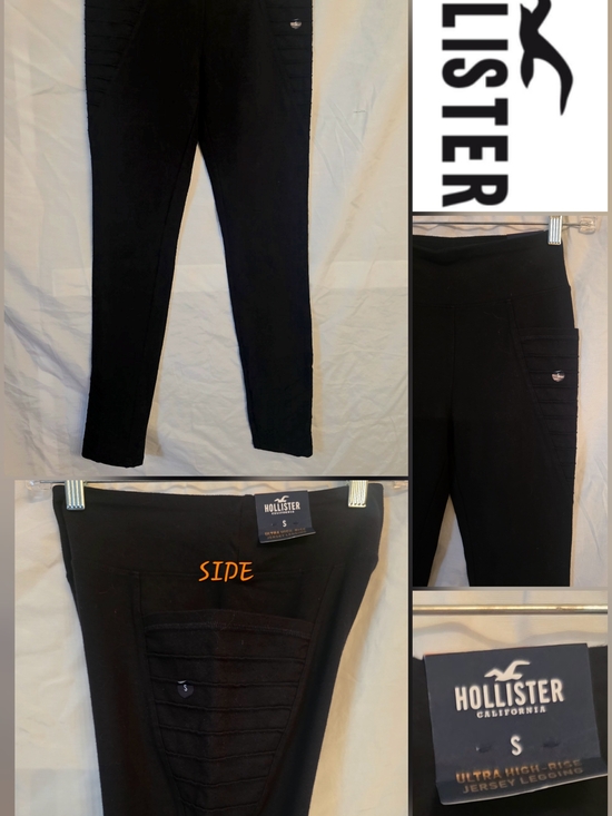 Hollister Pants - Hollister Ultra High-Rise Jersey Leggings in Black
